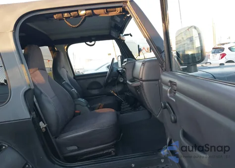 2001 Jeep Wrangler Sport из США, поврежденный, VIN 1J4FA49S51P333140